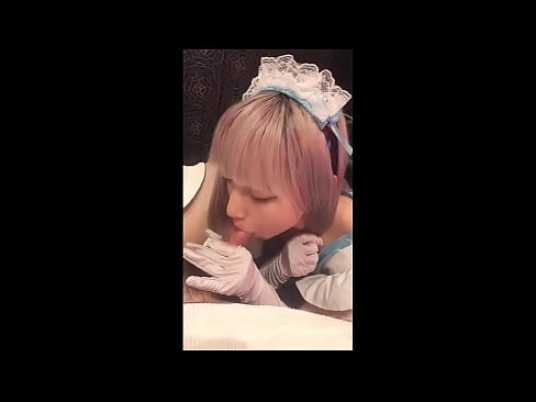 ❤️ Idol japonez [mayuka], kostum shërbyese franceze, pjesa 1, blowjob dhe kërcitje me locion ❤❌ Video porno tek ne ❌❤